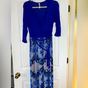 Women’s 3/4 sleeve Maxi Dress